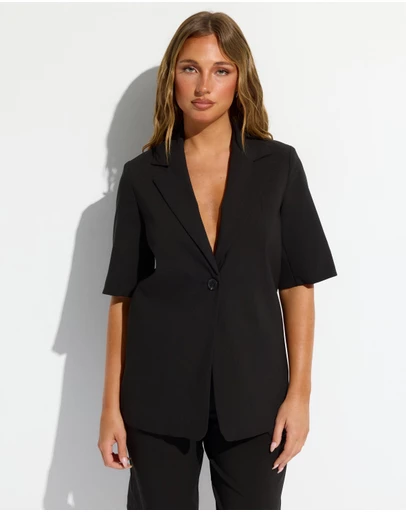 Dazie - Tate Short Sleeve Blazer