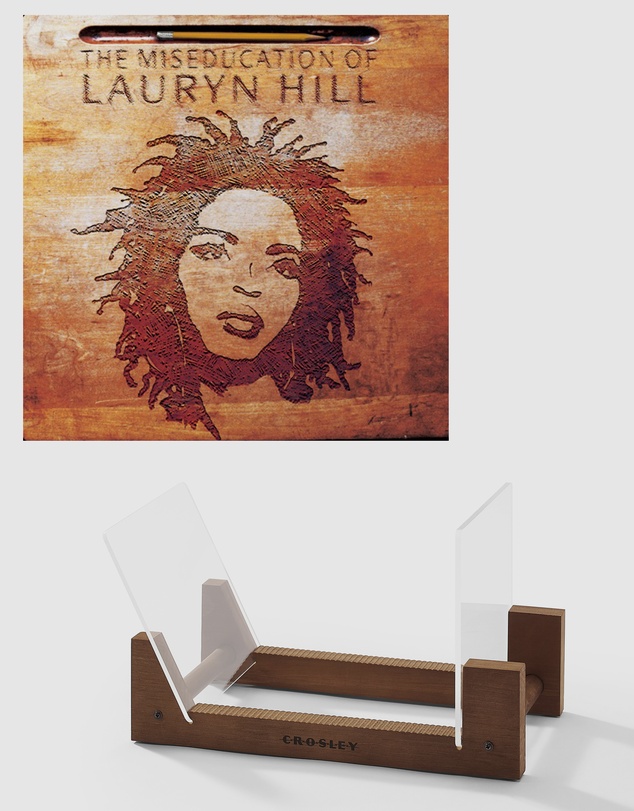 Sony Music - Lauryn Hill The Miseducation Of Lauryn Hill Vinyl Album & Crosley Record Storage Display Stand