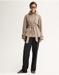 Elka Collective - Selena Cropped Trench Coat