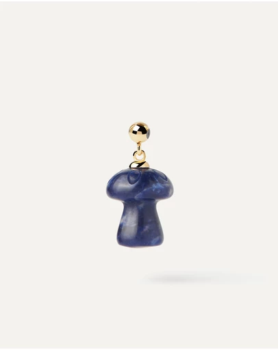 PDPAOLA - Sodalite Mushroom Charm Pendant