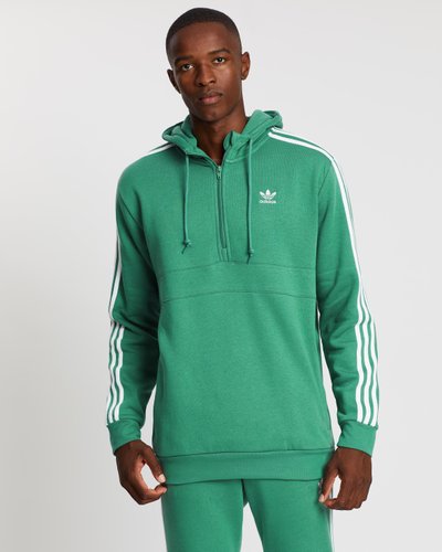 3-Stripes Half-Zip Hoodie