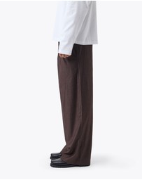 Zanerobe - Pinstripe Mega Pant Choc Stripe