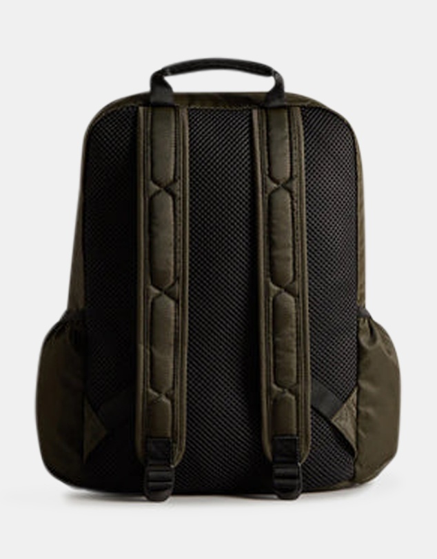 Hunter - Nylon Large Backpack - Dark Olive
