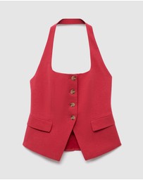 M.N.G - Linen Suit Waistcoat