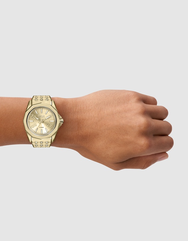Diesel - Stinger Gold Tone Analogue Watch