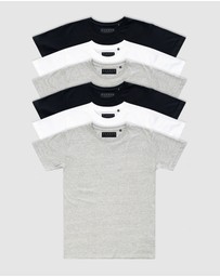 Xander - 6-Pack Blanc Tee