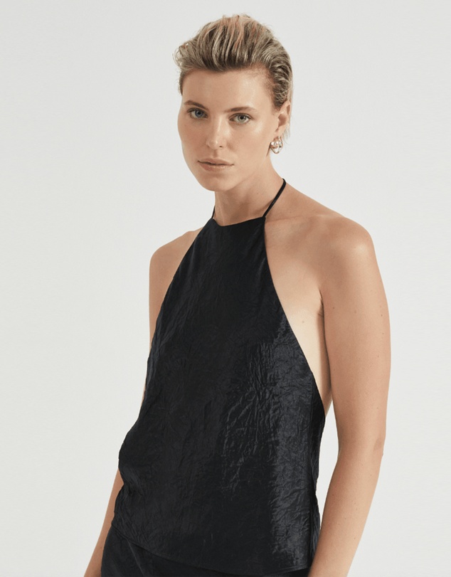 Third Form - Crush Bias Halter Top
