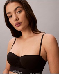 Calvin Klein - Icon Cotton Modal Lightly Lined Balconette Longline Bra