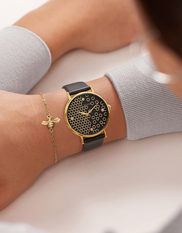 Ted Baker - Phylipa 37mm Black Leather Watch
