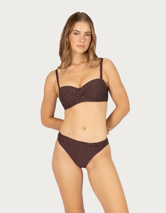 Baku Swimwear - Sundancer D/DD Cup Twist Bandeau Bikini Bra Top