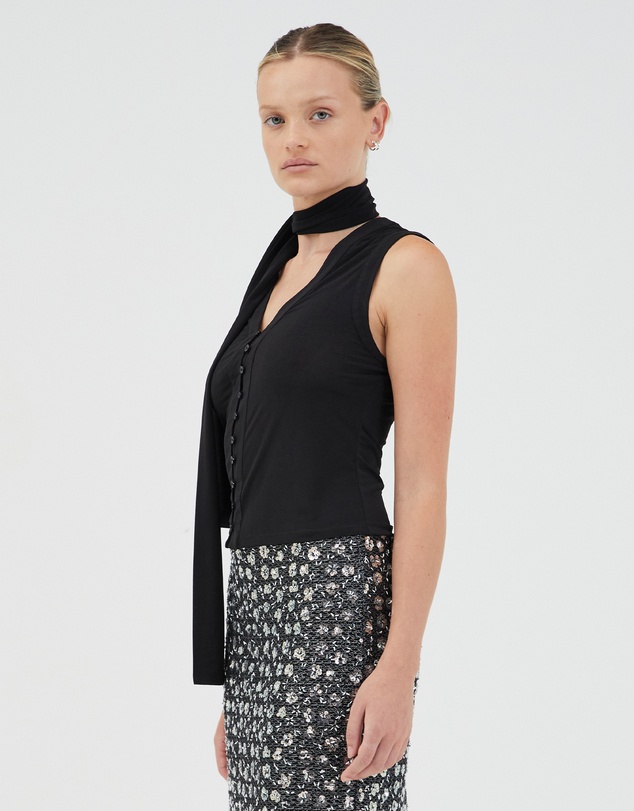 Third Form - Aura Button Up Tank Top