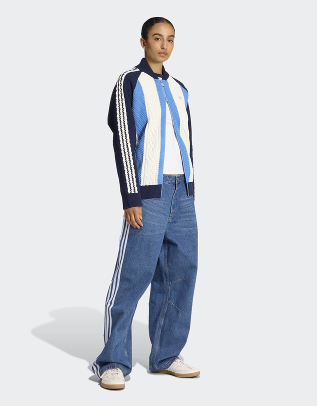 adidas Originals - ADIDAS ORIGINALS ARCHIVE CUTLINE KNIT TRACK TOP Womens