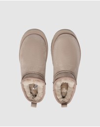 EVERAU - Australian Shepherd Ugg Nano Classic Platform Cow Suede Upper UGG Boots