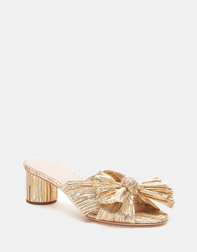 Loeffler Randall - Emilia Pleated Knot Mules