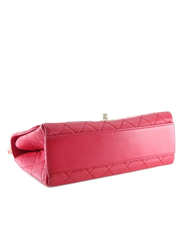 Pre-Loved by Azura Reborn - Pre-Loved Medium Quilted Lambskin La Parisienne Flap