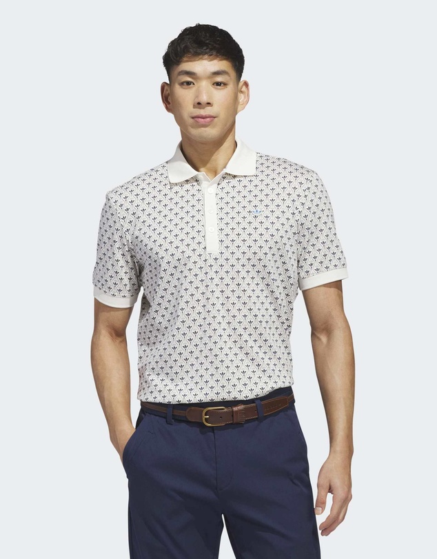 adidas Originals - Originals All Over Trefoil Polo Mens