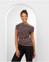 Pilgrim - Noni Off Shoulder Print Top
