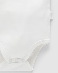 Purebaby - 2 Pack Singlet Bodysuit-Babies