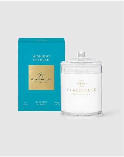 Glasshouse Fragrances - Midnight in Milan 380g Soy Candle