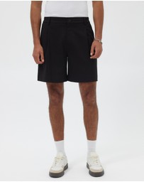 AERE - Ezra Pleated Shorts