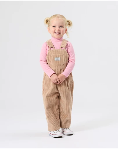 Goldie + Ace - Sammy Corduroy Overalls - Babies-Kids