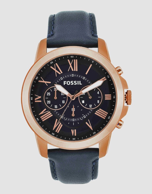 Fossil - Fossil Grant Blue Watch FS4835