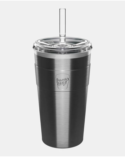 KeepCup - Thermal Cold Cup 16oz Reusable Coffee Cup with Straw Lid