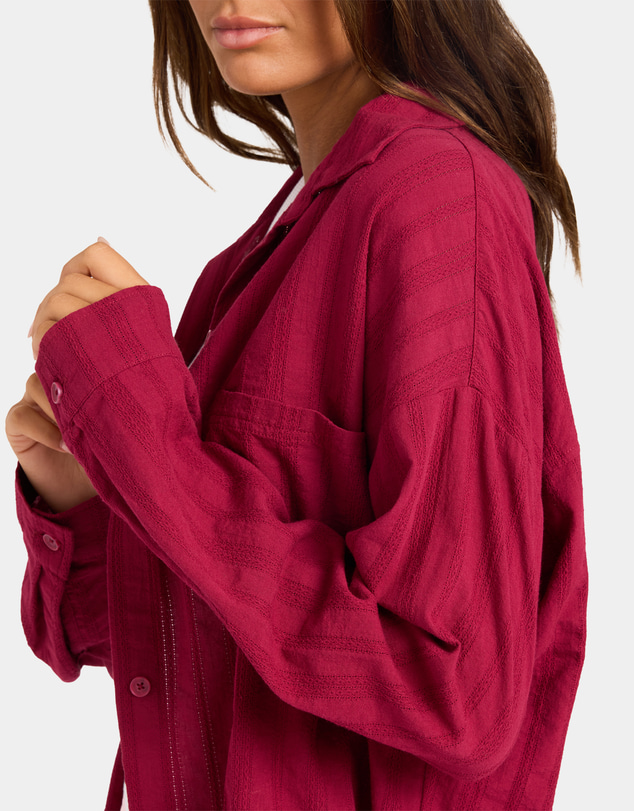 Roxy - Womens Carter Long Sleeve Shirt
