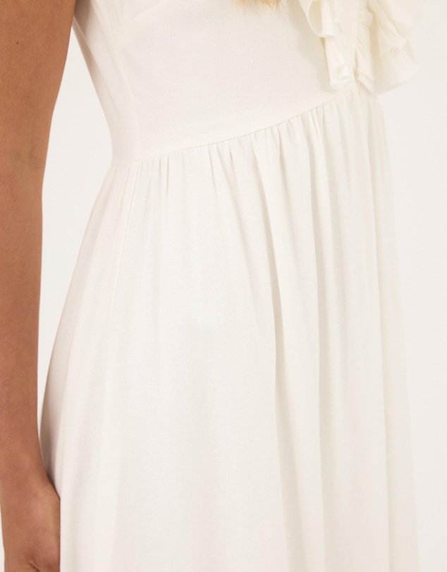Atmos&Here - Daisy Ruffle Sleeve Maxi Dress