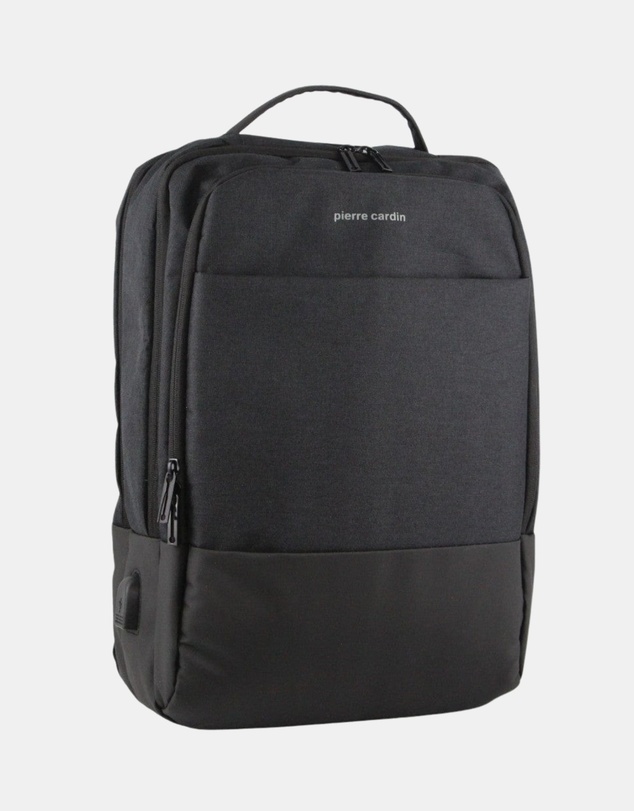 Pierre Cardin - Pierre Cardin Travel & Business Backpack with Built-in USB Port