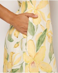AERE - Sani Linen Mini Dress