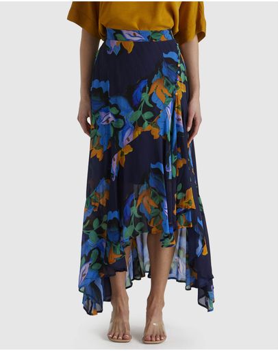 Navy Floral