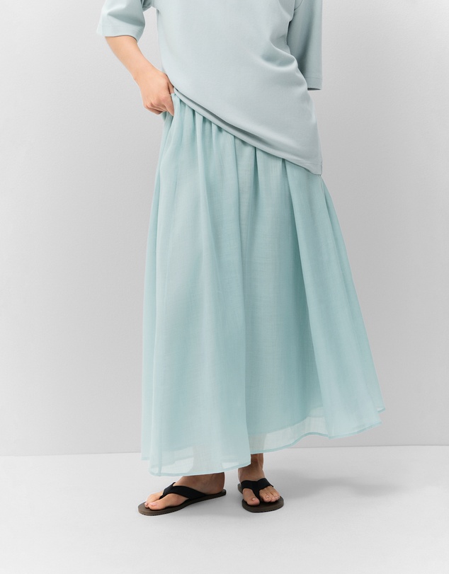 UNISON - Ramie Full Skirt