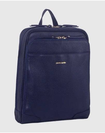 Pierre Cardin - Rustic Leather Backpack