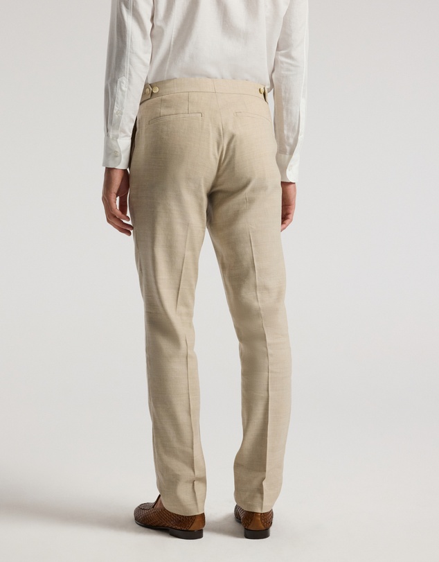 Calibre - Slim Linen Wool Suit Pants Natural