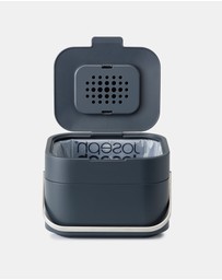 Joseph Joseph - Stack 4L Food Waste Caddy with Odour Filter (Grey)