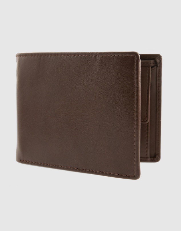 DENTS - Nappa Leather Trifold Wallet with RFID Protection
