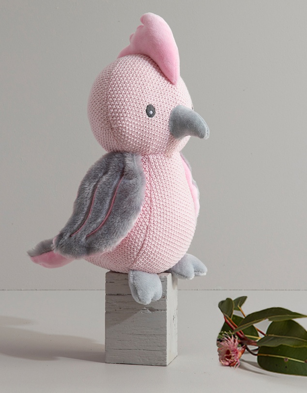 Living Textiles - Knitted Toy - Gary the Galah