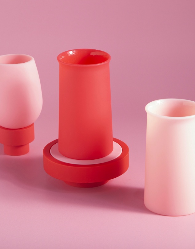 porter green - stegg | silicone unbreakable highball glasses
