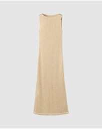M.N.G - Knitted Dress With Sequin Detail