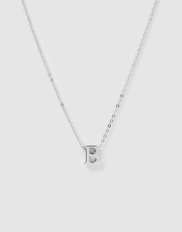 Izoa - Kids Alphabet Letter B Necklace