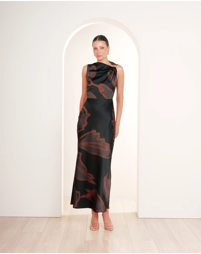 Pilgrim - Somer Drape Shoulder Dress