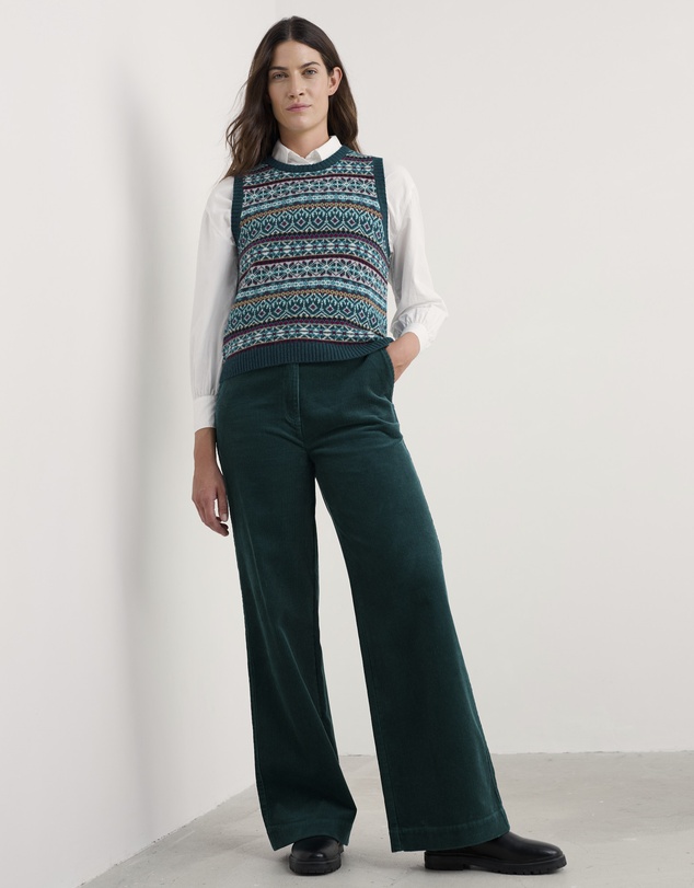 Seasalt - Seasalt Cornwall Green Dillwyn Trouser