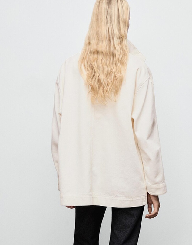 M.N.G - Oversized Denim Parka With Pockets
