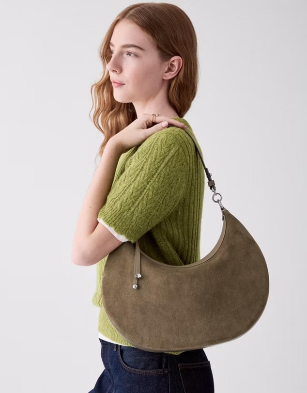 Kate Spade - LIV Suede Large Shoulder