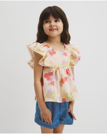 Peach Floral