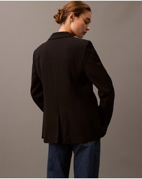 Calvin Klein - Soft Crepe Blazer