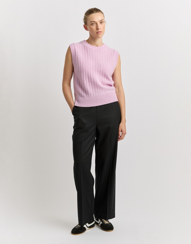 Toorallie - Grid Knit Vest