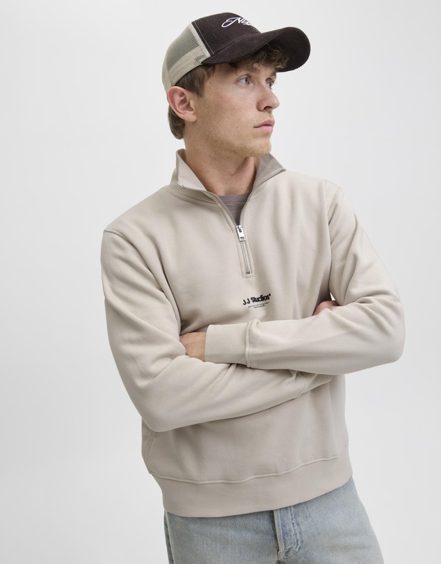 Jack & Jones - Soho Quarter Zip Sweat