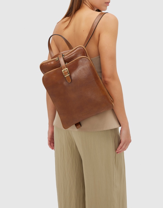 Florence - The Emma Tan 3-in-1 Convertible Backpack